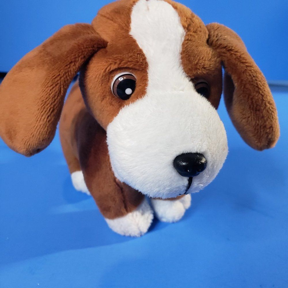 Our Generation Brown Basset Hound Dog Pet Plush Stuffed Small Doll 8"